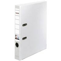 Falken Recycolor Ordner A4 50 mm Weiß 2 Ringe S50 Pappe Beschichtet Hochformat