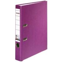 Falken Recycolor Ordner A4 50 mm Violett 2 Ringe 11286515 Pappkarton, PP (Polypropylen)