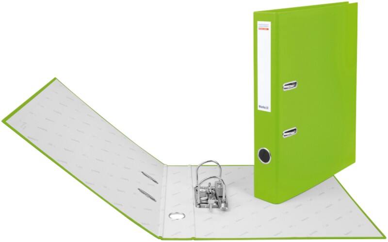 Biella Dinocolor Schmal Ordner A4 40 mm Hellgrün 2 Ringe 10341431U Kunststoff