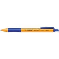 STABILO pointball 6030/41 Einziehbar Kugelschreiber Blau 0.5 mm Mittel Kugelschreiber Nachfüllbar Recycled  
