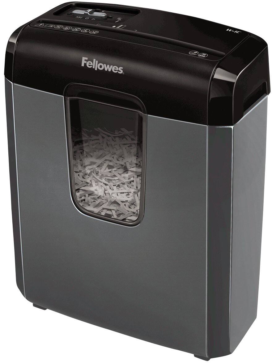 Fellowes Powershred W-1C Partikelschnitt Aktenvernichter Sicherheitsstufe P-3 6 Blatt