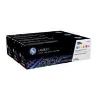 HP 128A Original Tonerkartusche CF371AM 3 Farbig 3 Stück
