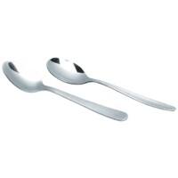 Teelöffel Edelstahl Silber 12 Stück