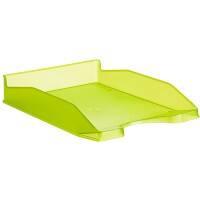 Office Depot Briefablage C4 PS (Polystyrol) Grün, Transparent 25,5 x 34,8 x 6,5 cm