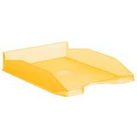 Office Depot Briefablage C4 Kunststoff Transparent Orange 25,5 x 34,8 x 6,5 cm