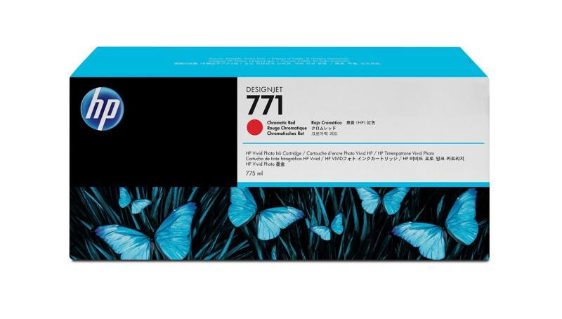 HP 771C Original Tintenpatrone B6Y08A Rot