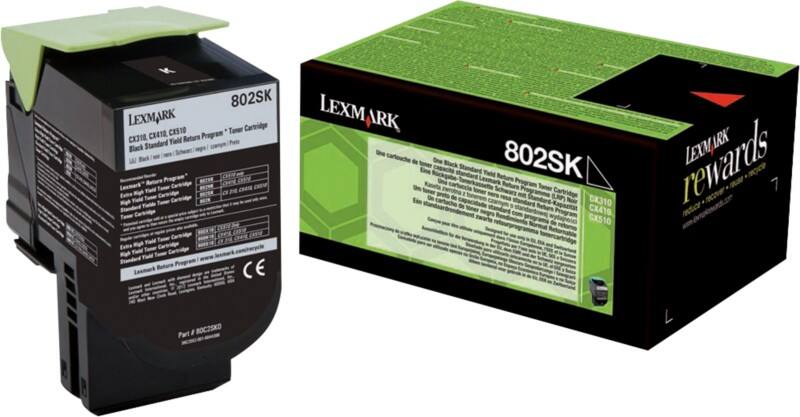 Lexmark Original Tonerkartusche 80C2SK0 Schwarz