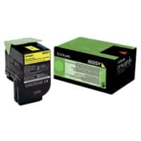 Lexmark Original Tonerkartusche 80C2SY0 Gelb