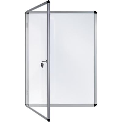Bi-Office Enclore Indoor Abschließbarer Schaukasten Magnetisch 4 x A4 50 (B) x 67,4 (H) cm Weiß
