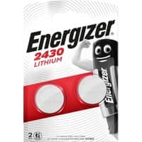 Energizer Knopfzellen CR2430 3 V Lithium 2 Stück