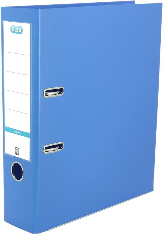 ELBA Smart Pro+ Breit Ordner A4 80 mm Hellblau 2 Ringe Kunststoff