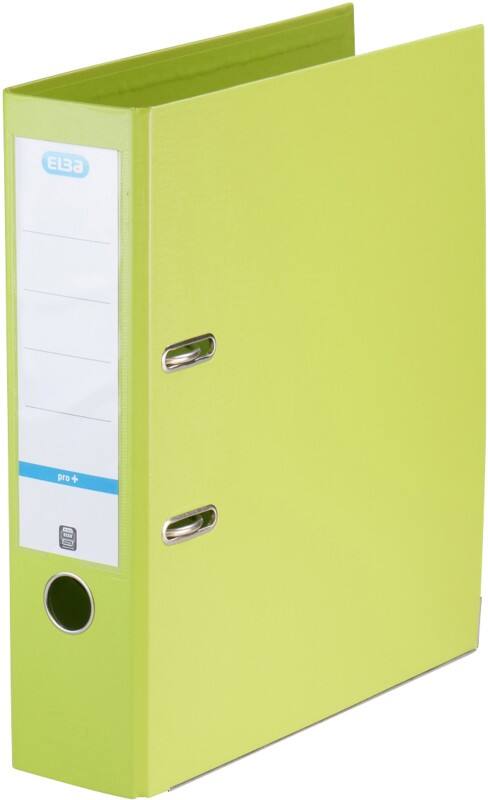 ELBA Smart Pro+ Breit Ordner A4 80 mm Hellgrün 2 Ringe Kunststoff