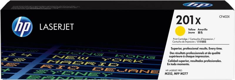 HP 201X Original Tonerkartusche CF402X Gelb