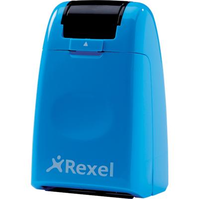 Rexel Tintenrollstempel ID Guard Blau