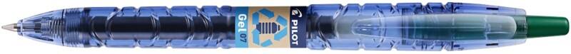 Pilot B2P Einziehbar Tintenroller Grün 1 mm Mittel Kegelförmig Nachfüllbar 89% Recycelt