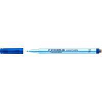 STAEDTLER Lumocolour Marker Faserspitze Blau