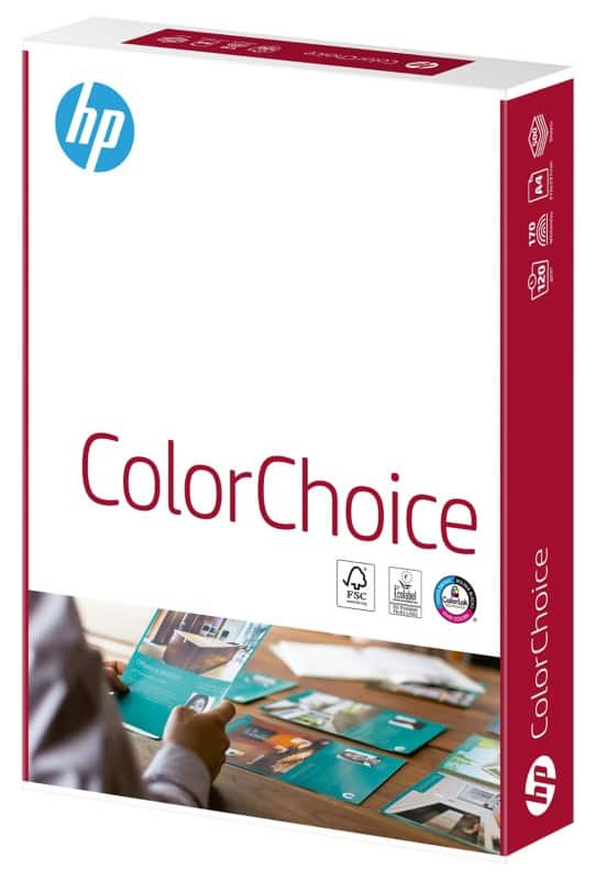 HP ColorChoice DIN A4 Druckerpapier 120 g/m² Matt Weiß 250 Blatt