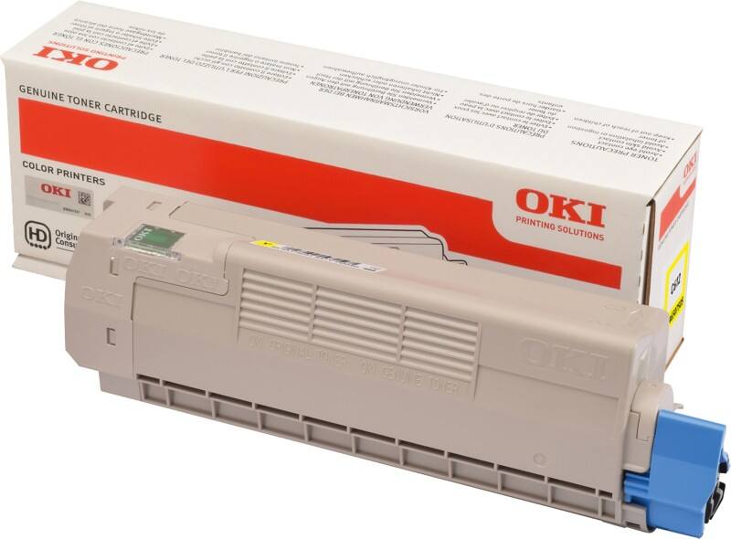 OKI 46507505 Original Tonerkartusche Gelb