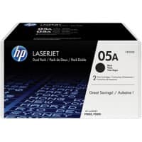 HP 05A Original Tonerkartusche CE505D Schwarz 2 Stück