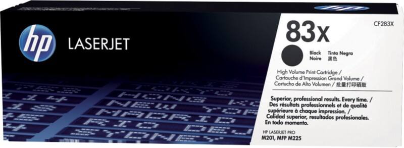 HP 83X Original Tonerkartusche CF283X Schwarz