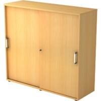 Hammerbacher Schiebetürenschrank 3FH CE Buche 1.200 x 400 x 1.100 mm
