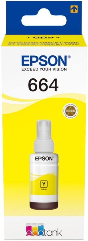 Epson 664 Original 1 x Tintenflasche C13T664440 Gelb