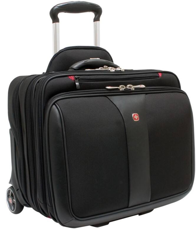 Wenger Laptoptrolley Patriot 17 " Polyester Schwarz 31 x 43 x 41 cm