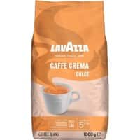 Lavazza Kaffee Crema Dolce Kaffeebohnen Bohnen Leicht 1 kg 