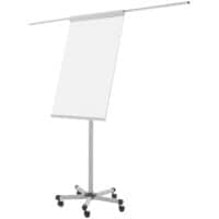 Bi-Office Mobile-Pro Mobiles Flipchart Stahl 70 (B) x 190 (H) cm Grau
