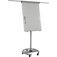 Bi-Office Mobiles Flipchart Stahl 70 (B) x 190 (H) cm Grau