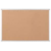 Bi-Office Earth Pinnwand Nicht magnetisch Wandmontage Kork 90 (B) x 1,2 (T) x 180 (H) cm Aluminium Braun