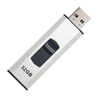 Ativa USB-Stick Slider 32 GB Silber, Schwarz USB 2.0