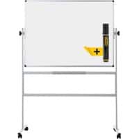 Bi-Office Earth Drehstativtafel Freistehend Magnetisch Emaille Beidseitig 150 (B) x 120 (H) cm