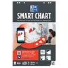 OXFORD Flipchart-Papier Smart Chart Euro 90 g/m² Blanko 65 x 98 cm 3 Stück à 20 Blatt