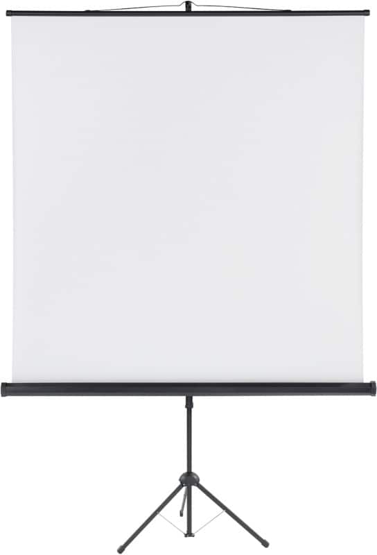 Franken Leinwand mit Stativ Valueline 150 x 150 cm