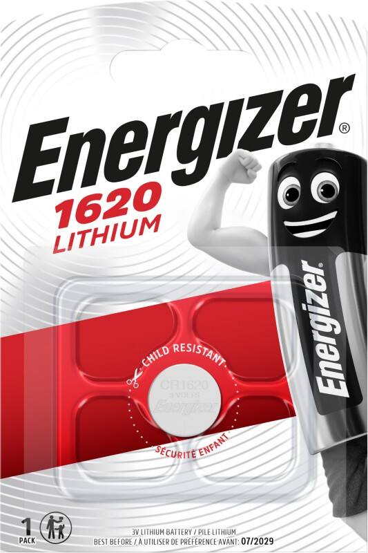 Energizer Knopfzelle CR1620 3 V Lithium