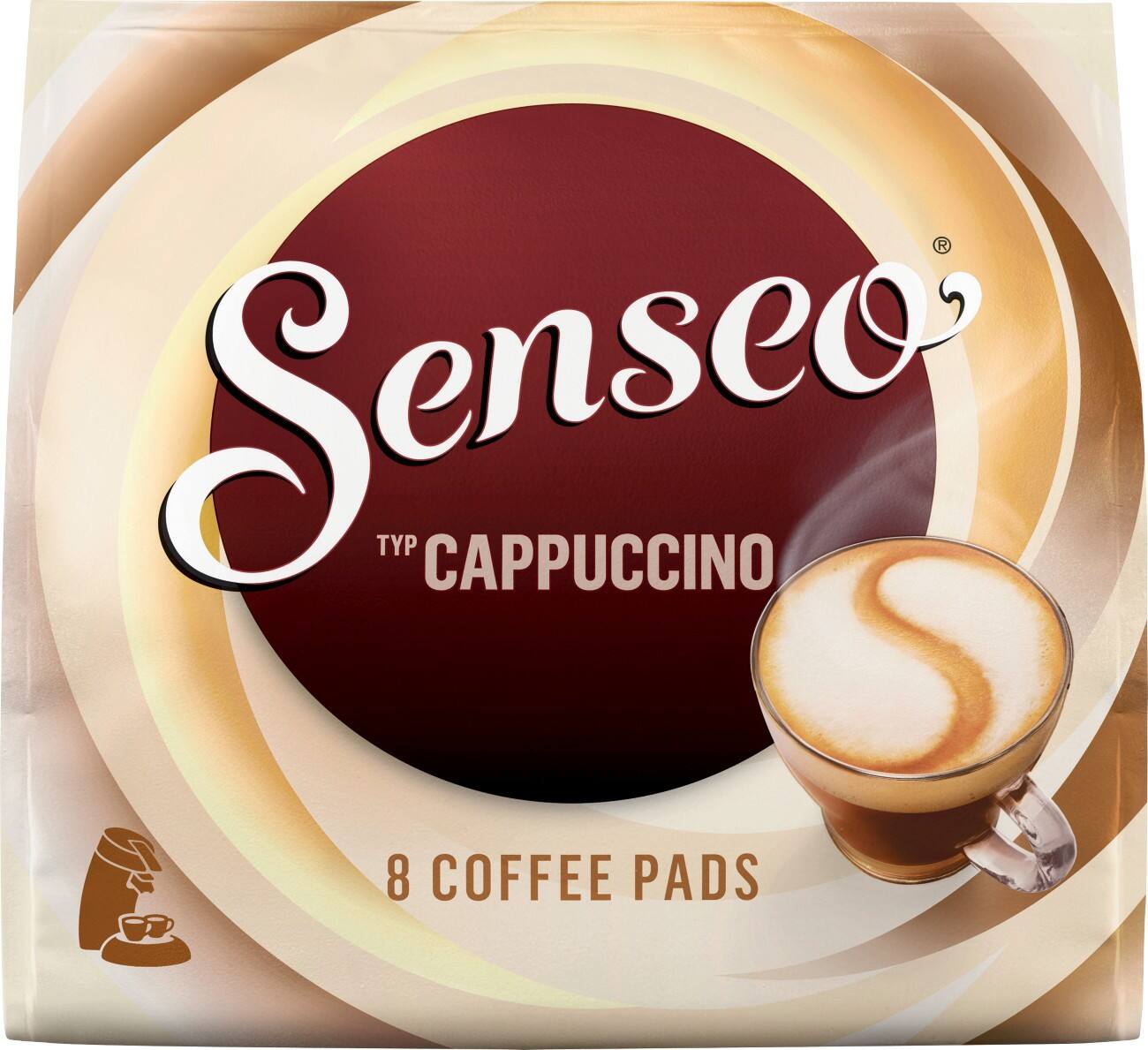 Senseo Cappuccino Kaffeepads 8 Stück à 11.5 g