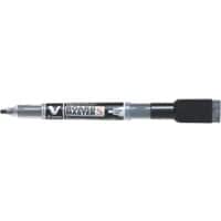 Pilot V-Board Master S Whiteboard-Marker Rundspitze 1.3 mm Schwarz