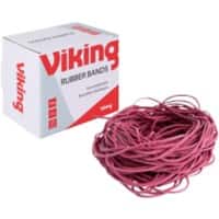 Office Depot Gummibänder 150 x 1,5 mm 100 mm Rot 100 g