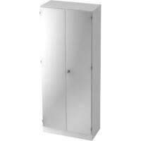 Hammerbacher Schrank 5FH Spanholz Weiß 800 x 420 x 2.004 mm