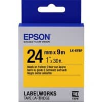 Epson Schriftband LK-6YBP Gelb 24 mm