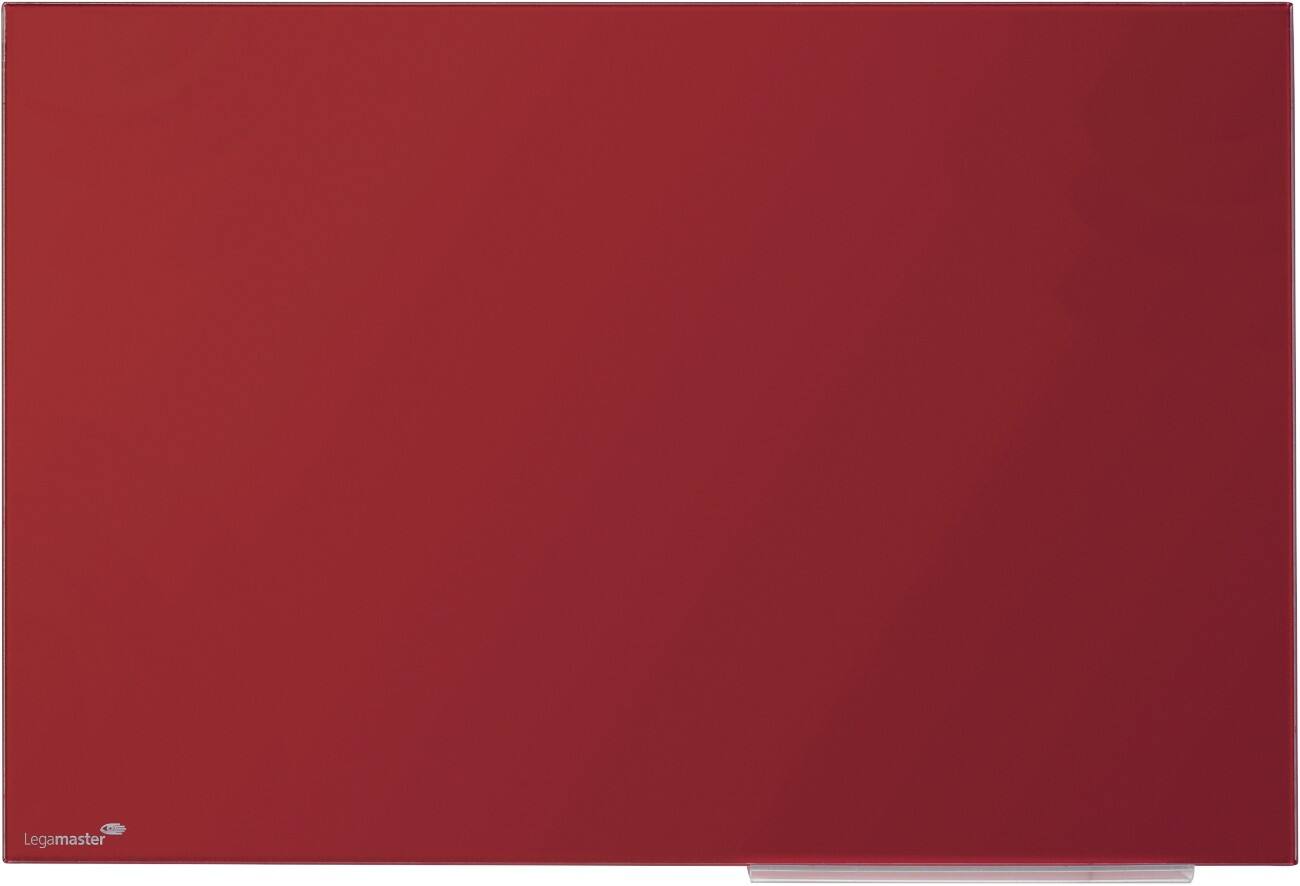 Legamaster 7-104743 Magnetische farbige Glastafel Glas 80 x 60 cm Rot