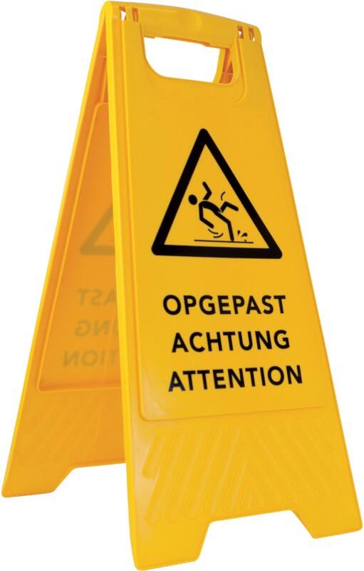 BETRA Warnschild PP (Polypropylen) 30 x 63 cm Gelb