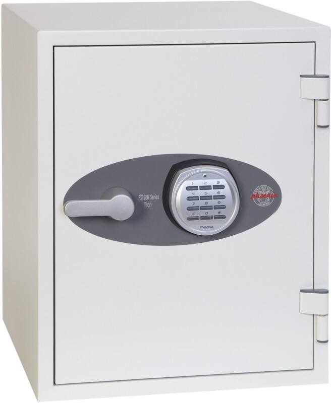 Phoenix Titan Feuerschutztresor Elektronisch 36 L FS1283E Weiß