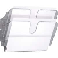 DURABLE FlexiPlus Wandprospekthalter PS (Polystyrol) DIN A4 Transparent