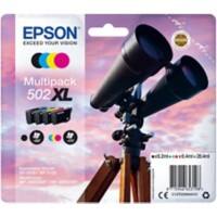 Epson 502XL Original Tintenpatrone C13T02W64010 Schwarz, Cyan, Magenta, Gelb Multipack 4 Stück