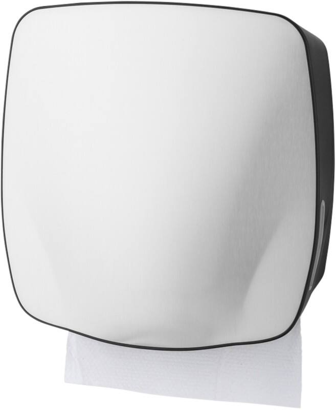 PlastiQline Exclusive 5730 Falthandtuchspender Kunststoff abschließbar Manuell Schwarz