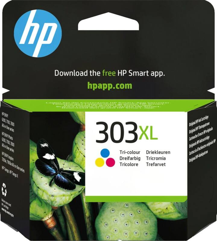 HP 303XL Original Tintenpatrone T6N03AE Cyan, Magenta, Gelb