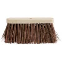 BETRA Straßenbesen 29 x 16 cm Braun
