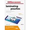 Office Depot Laminierfolien Visitenkarte & Kreditkarte Glänzend 250 Mikron Transparent 100 Stück